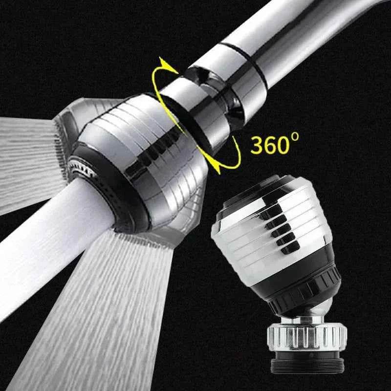 360° Rotating Faucet Head for Maximum Kitchen Flexibility - Flowly Home