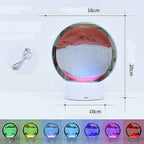 Creative 3D Quicksand Table Lamp for Bedside Decor