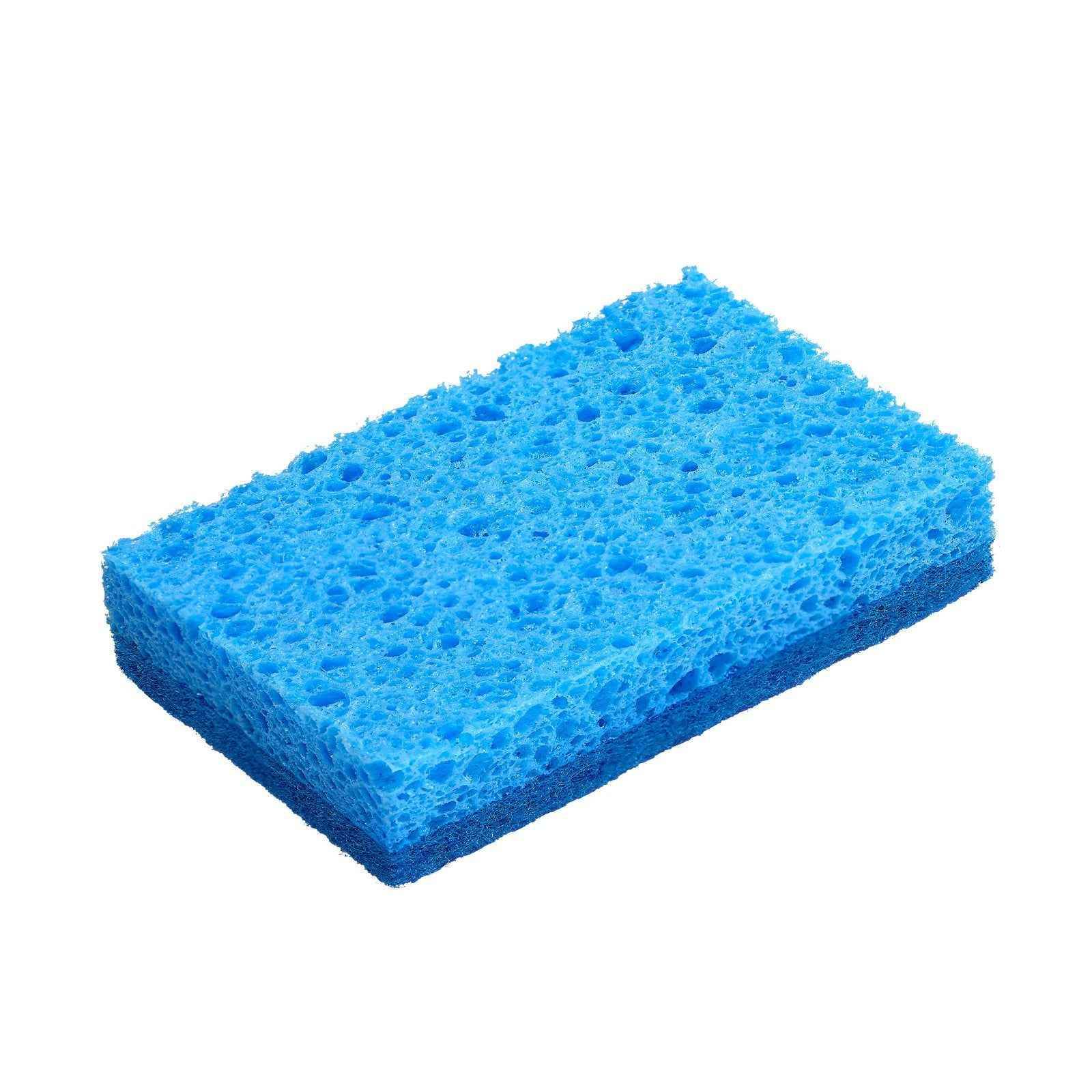 Durable Kitchen Sponges - 12 Pcs Cellulose & Scrub Pad Sponges - Flowly Home