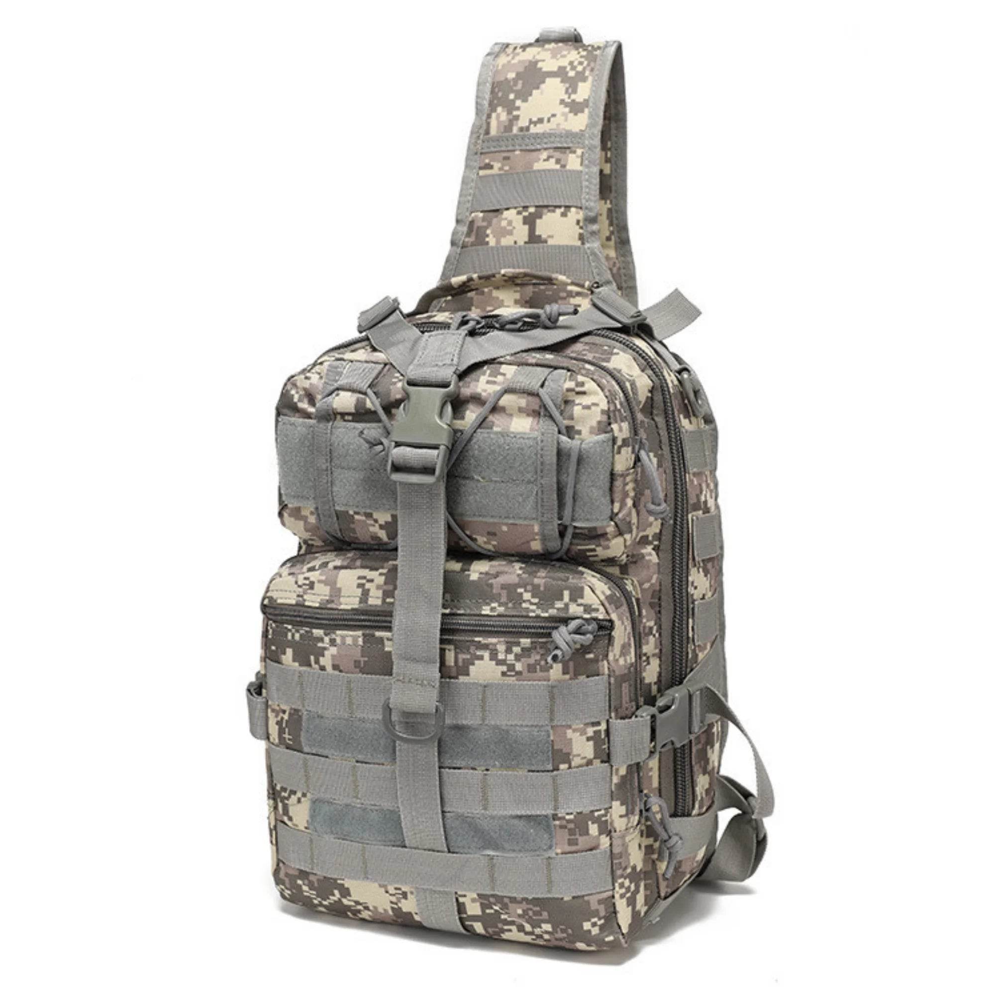 Jupitergear Tactical Sling Backpack 15L Molle Military Shoulder Bag Outdoor Daypack with Adjustable Strap - Flowly Home