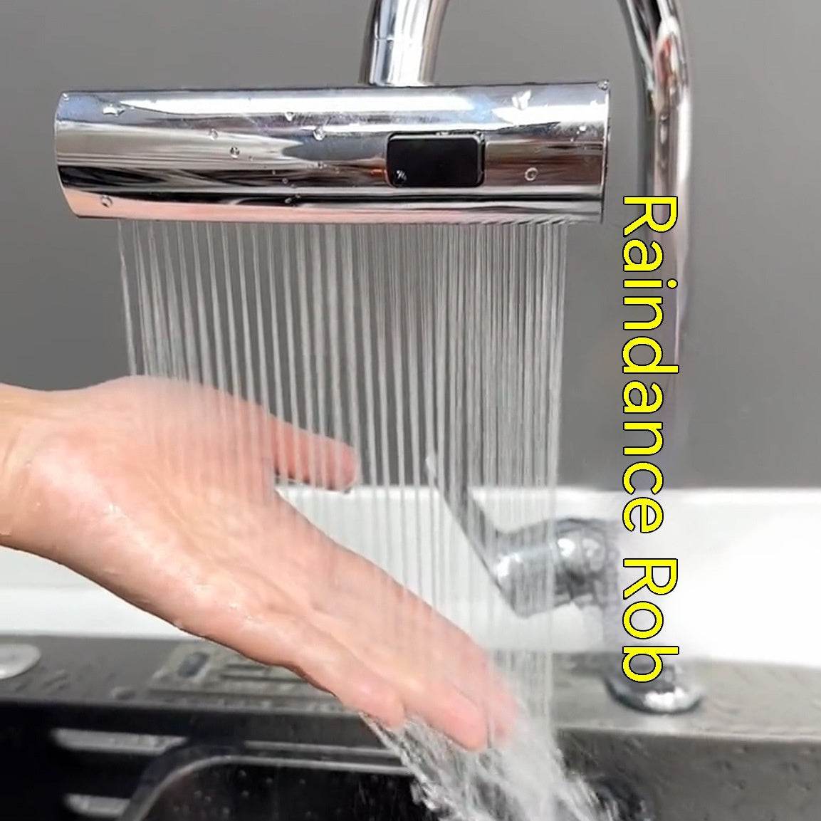 Kitchen Faucet Bubbler Attachment Rotating Splash Proof Waterfall Nozzle Extension - Flowly Home