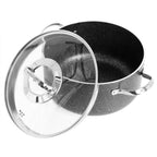 Korkmaz Galaksi Cookware Set - 7 Piece Non Stick Aluminum Cookware Set - Flowly Home