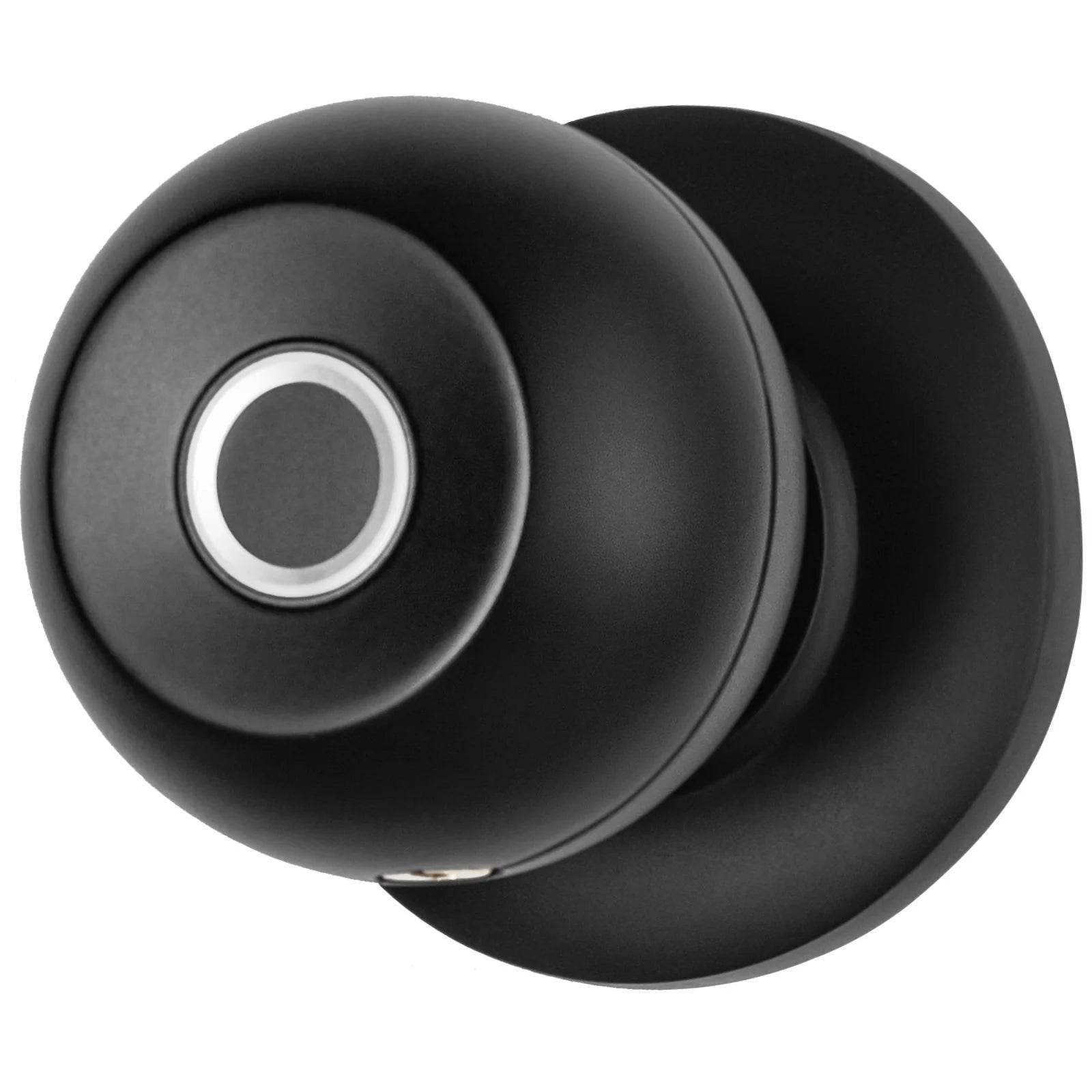 VEVOR Smart Door Lock - Biometric Bluetooth Fingerprint Door Knob with APP Control for Home, Offices, Hotels, and Apartments - Easy Installation, Black - Flowly Home