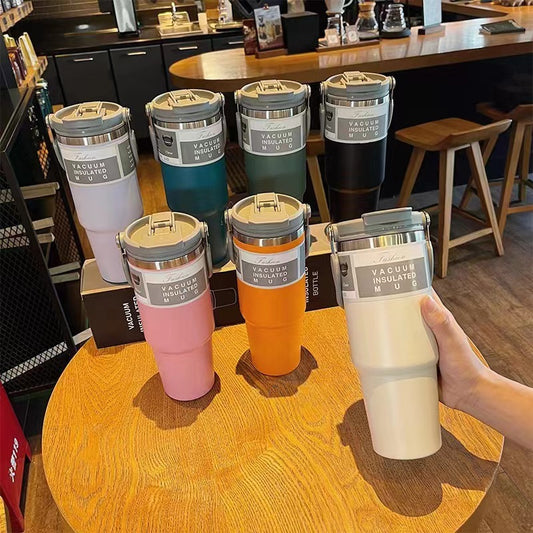 Handheld Dual Drink 304 Stainless Steel Insulated Cup