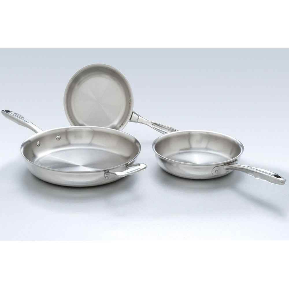 3 Piece Fry Pan Set for Perfect Cooking and Versatile Recipes - Flowly Home