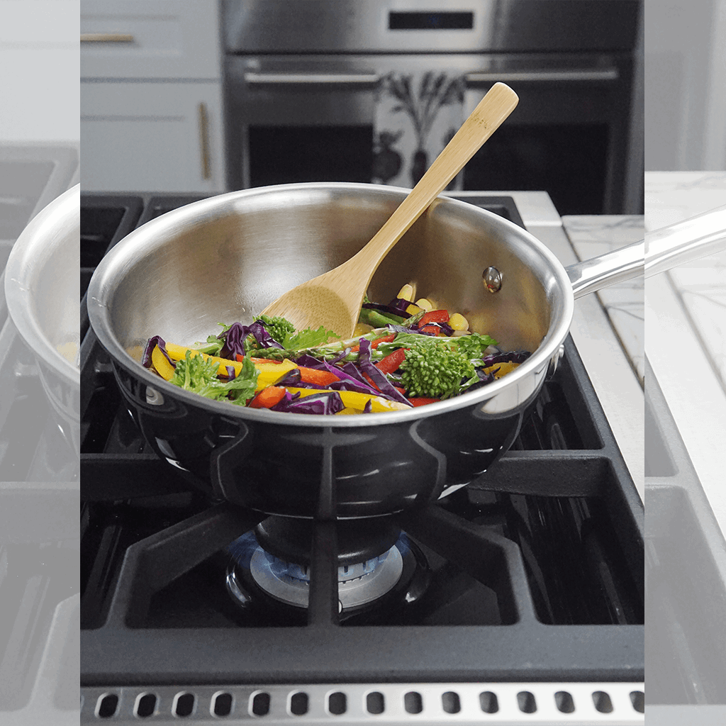 2 Quart Saucier Pot for Perfect Sauces and Sautéing - Flowly Home