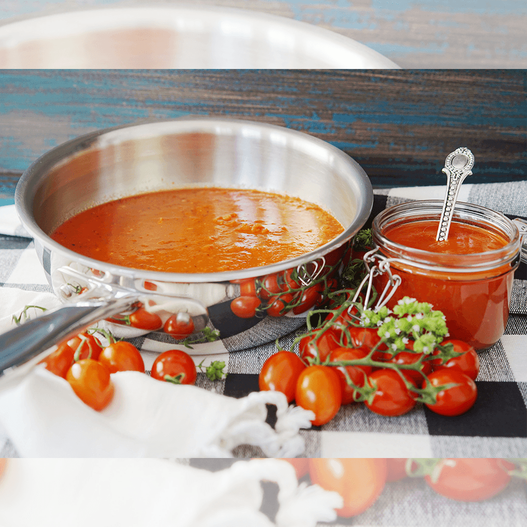 2 Quart Saucier Pot for Perfect Sauces and Sautéing - Flowly Home