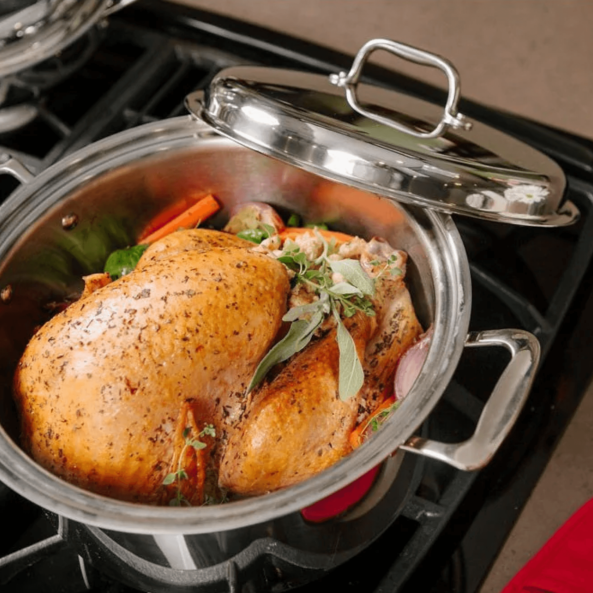 8 Quart Stockpot for Versatile Cooking and Meal Preparation - Flowly Home